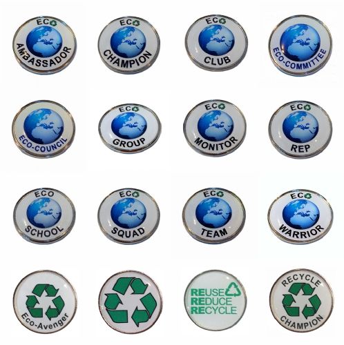 Eco-Avenger round badge